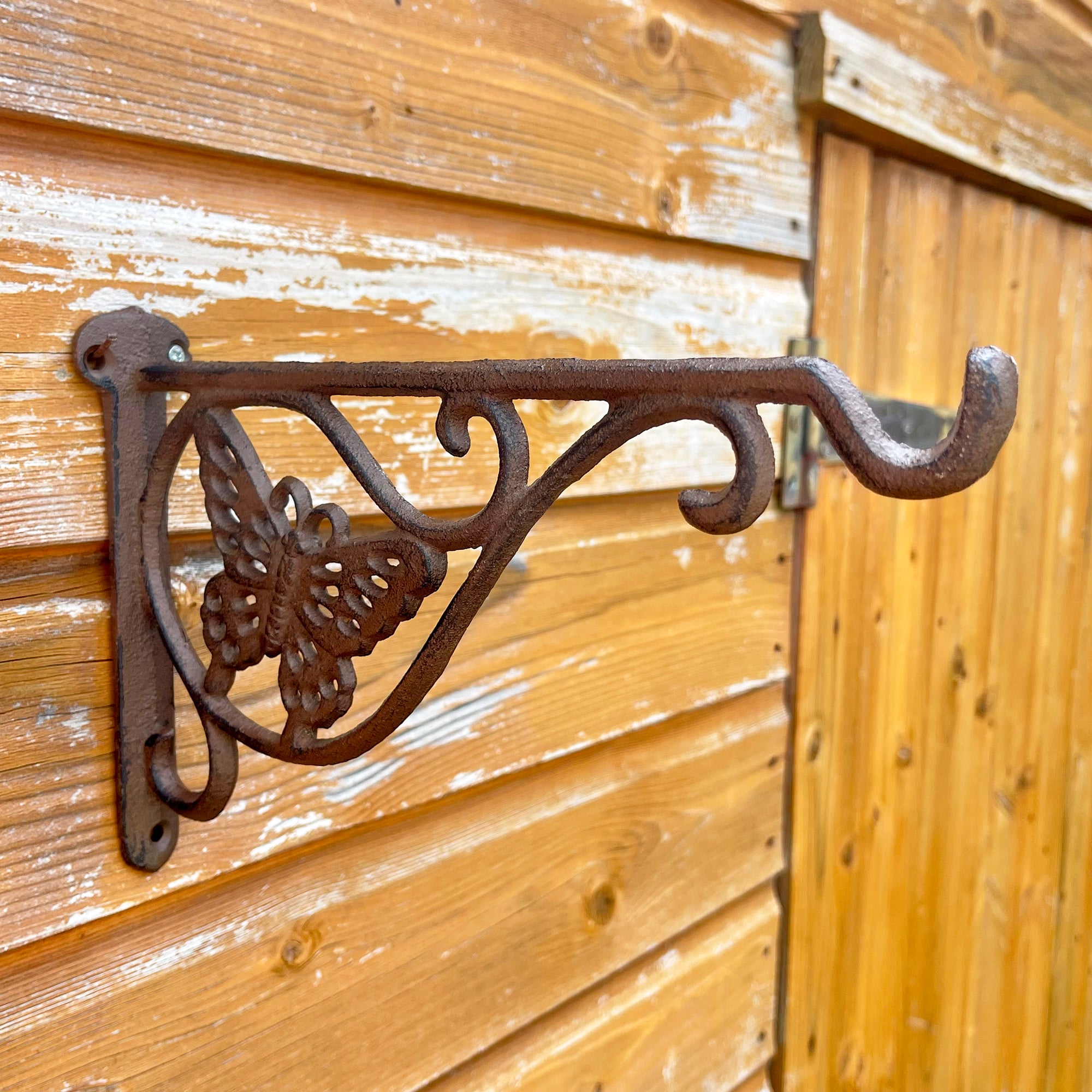 Butterfly Cast Iron Victorian Shelf Bracket