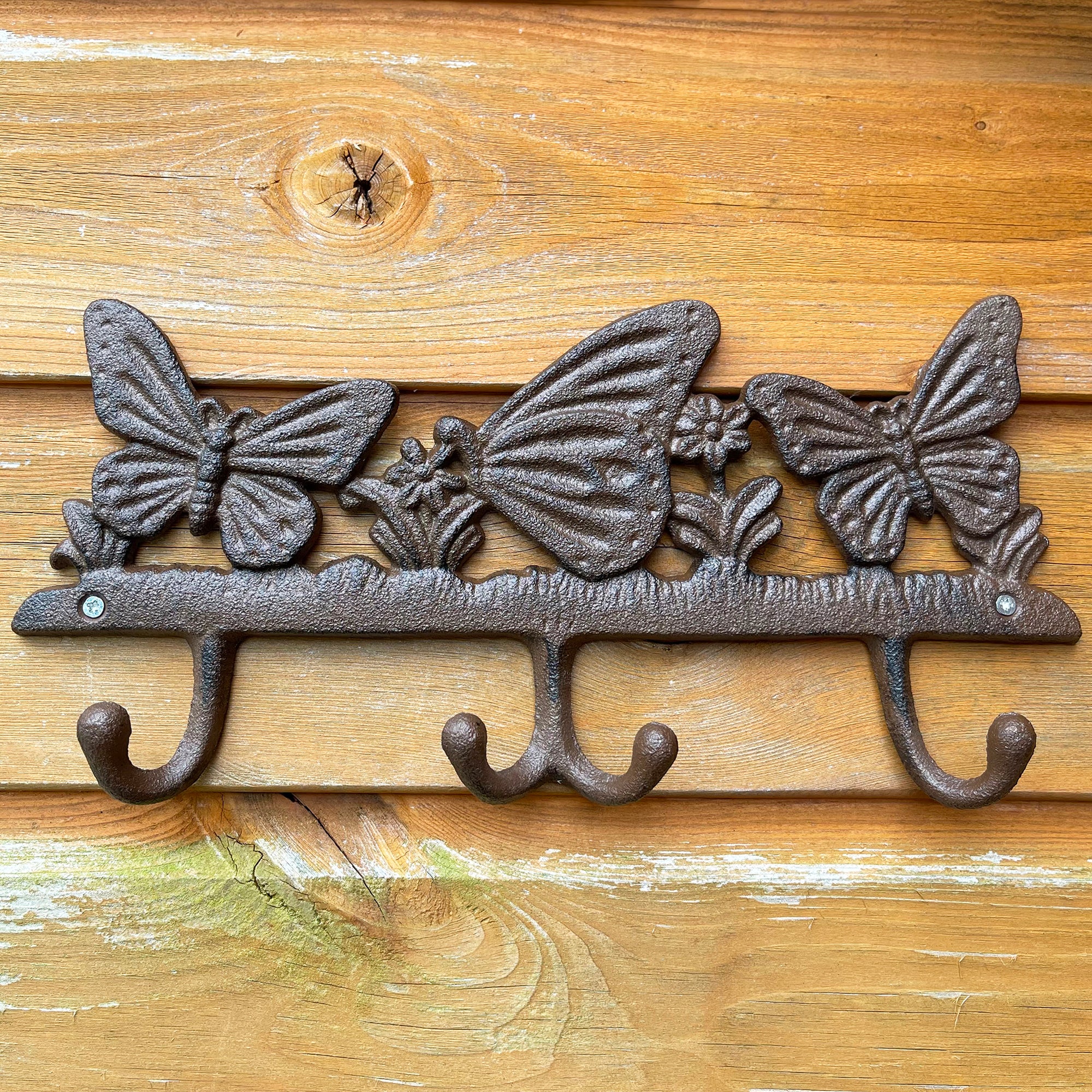 Butterfly Cast Iron Hooks
