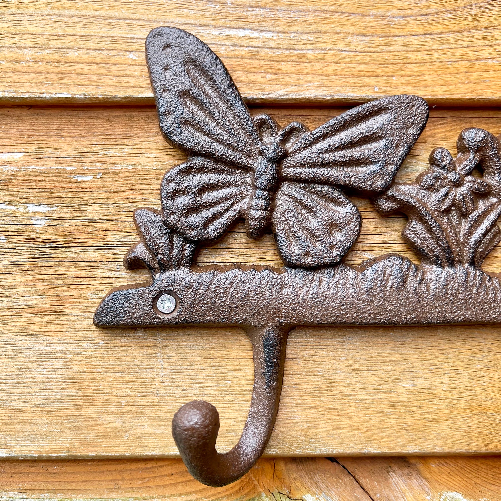 Butterfly Cast Iron Hooks