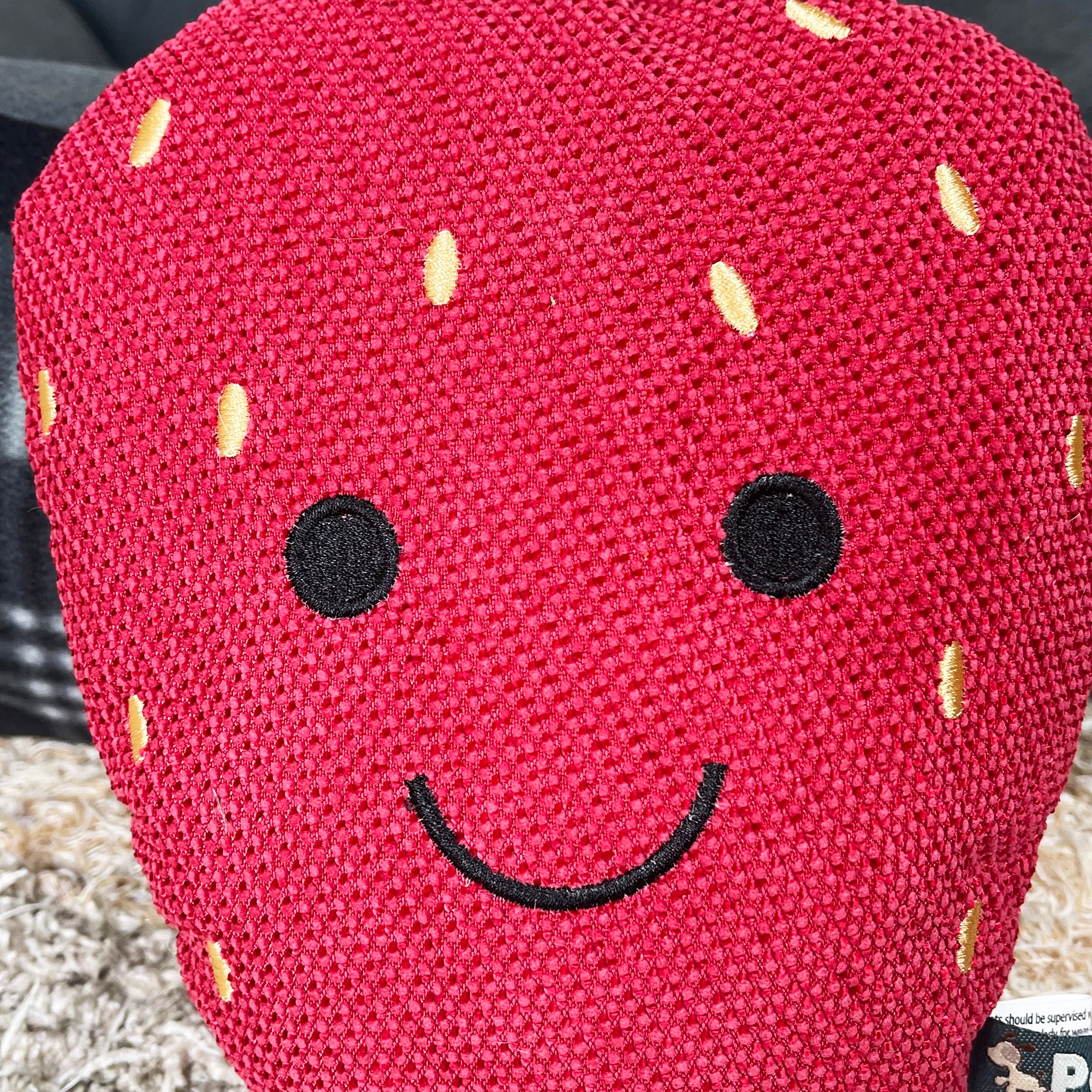 Red Strawberry Cat Toy