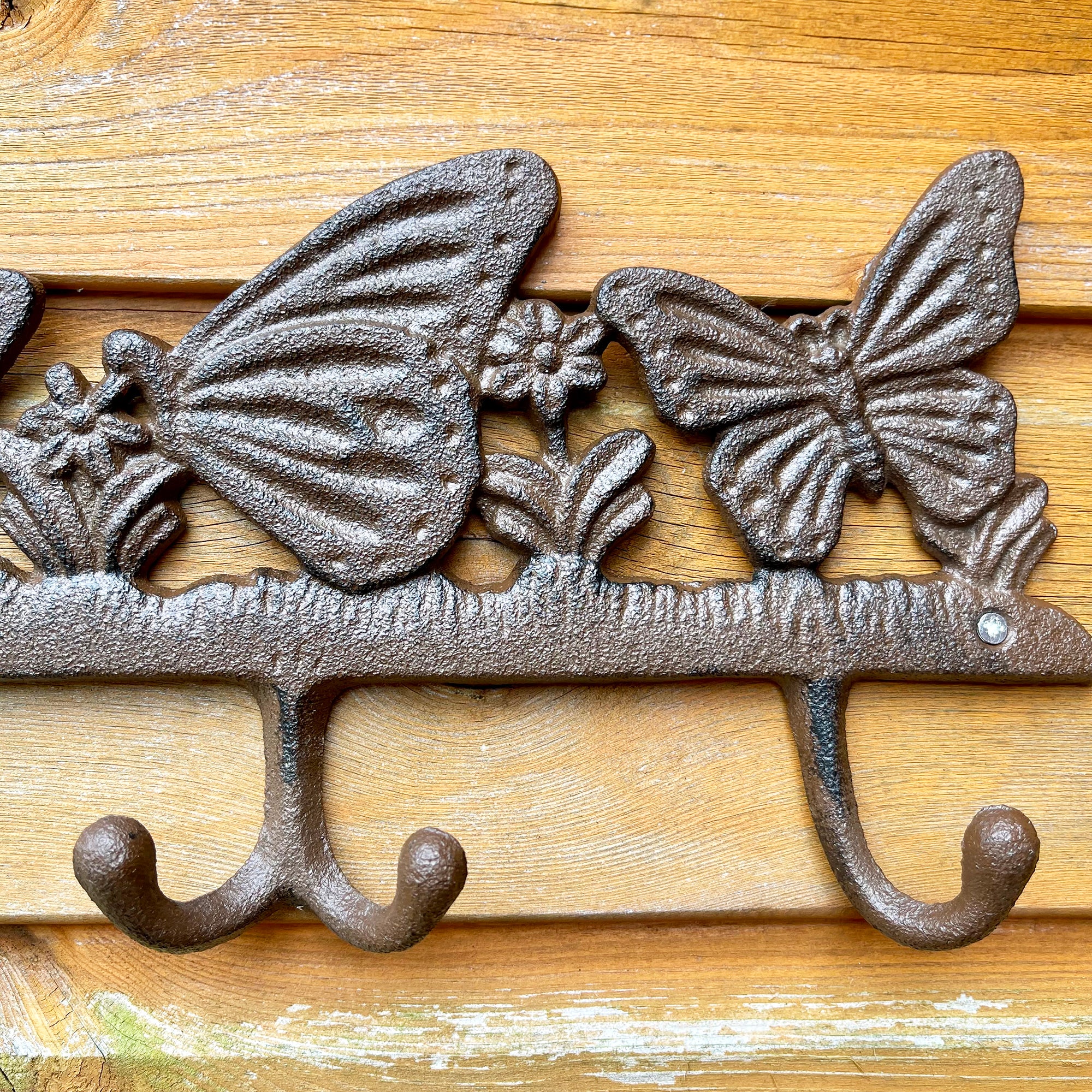 Butterfly Cast Iron Hooks