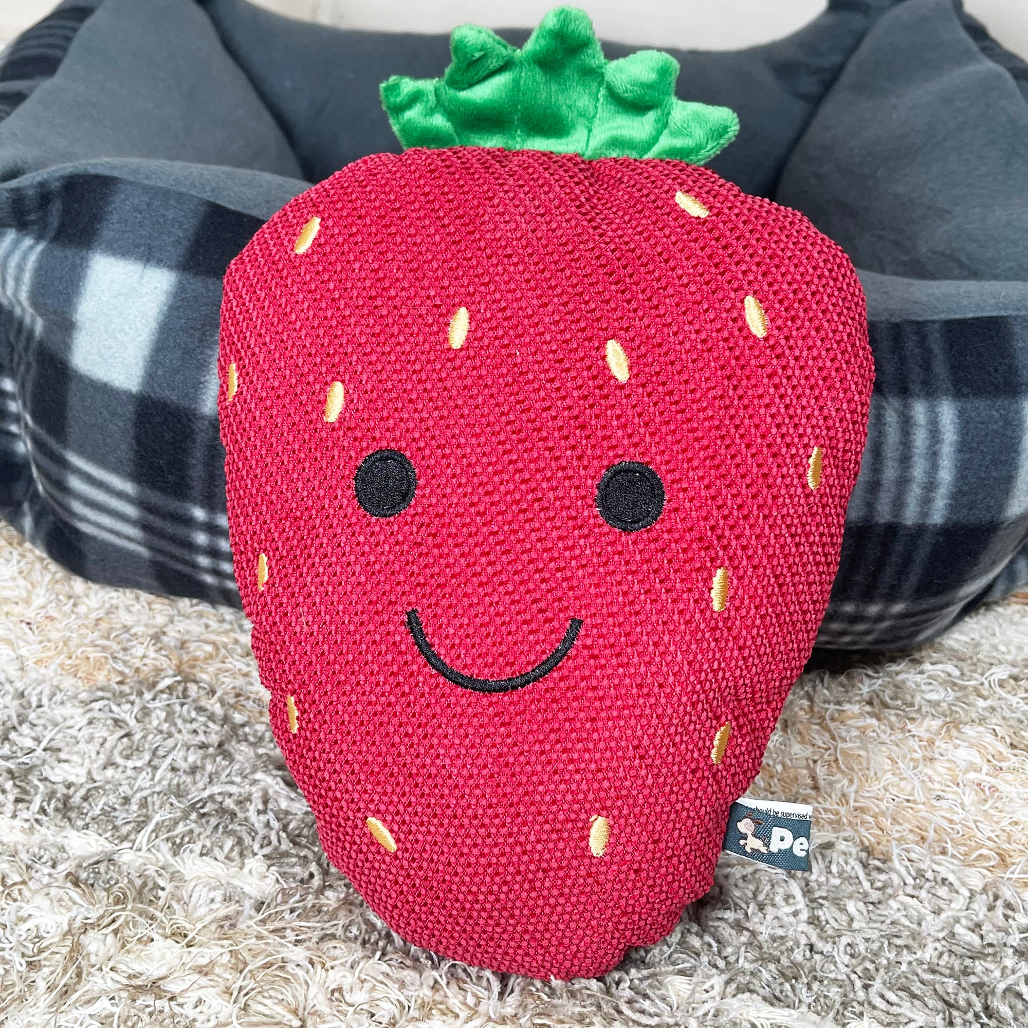 Red Strawberry Cat Toy
