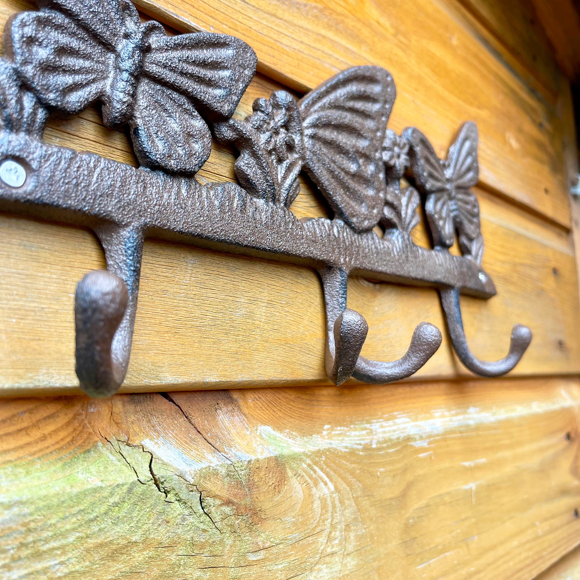 Butterfly Cast Iron Hooks