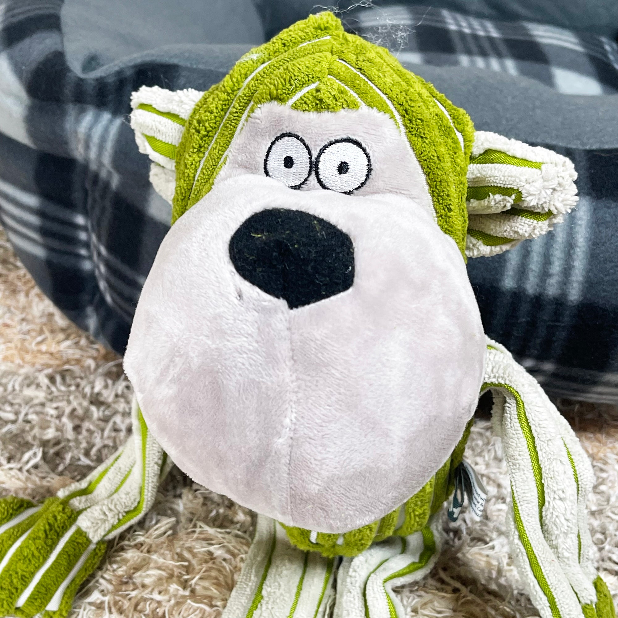 Chubby Chimp Quietschendes Hundespielzeug