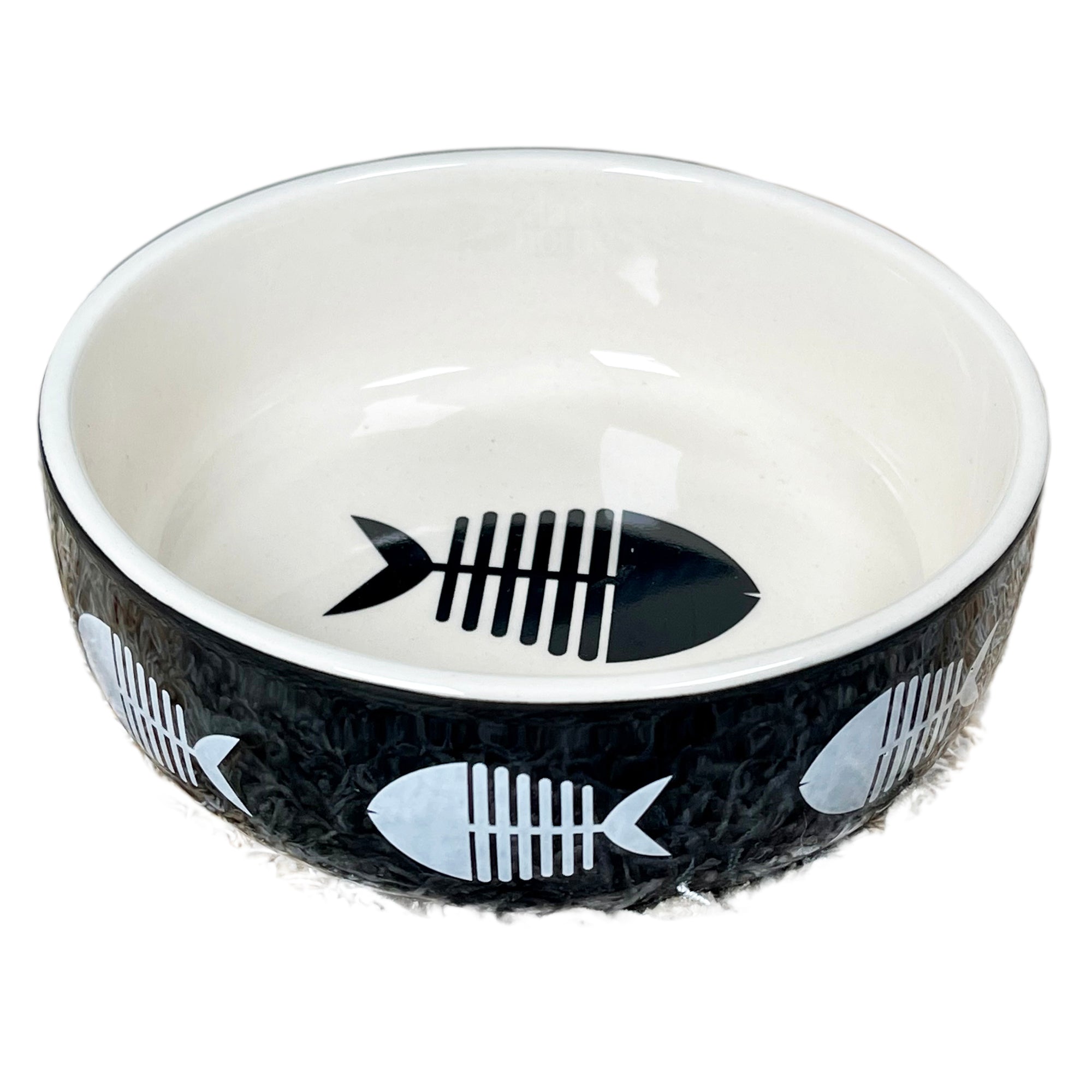 Fish clearance cat bowl