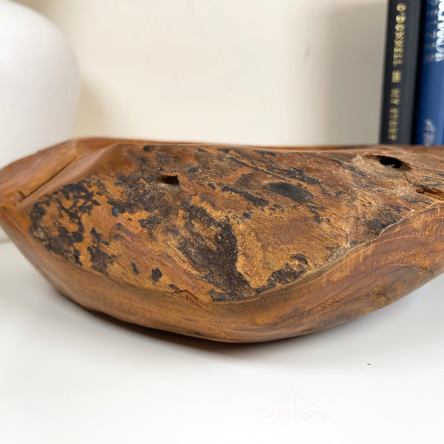 Teak Root Wood Bowl 30cm