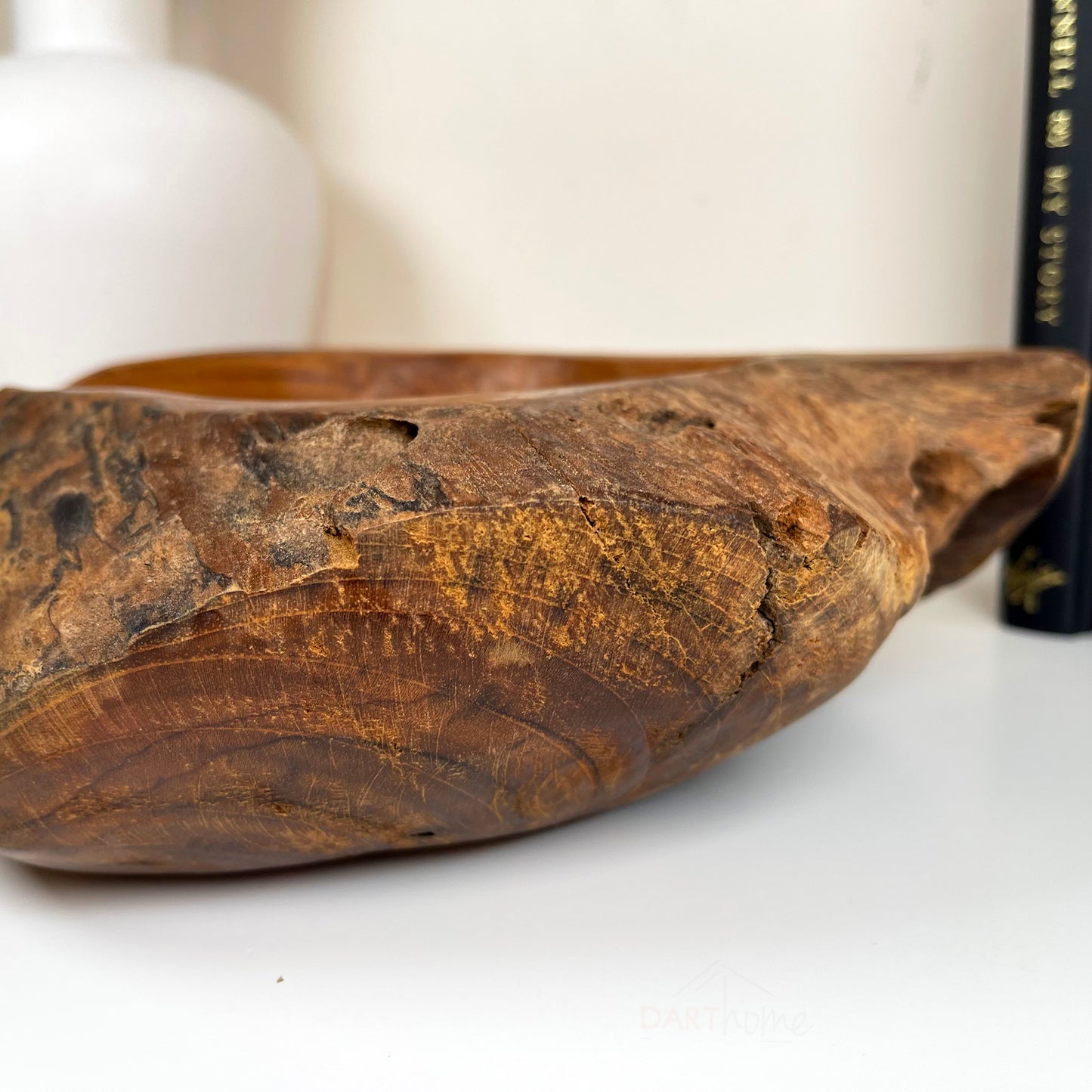 Teak Root Wood Bowl 30cm