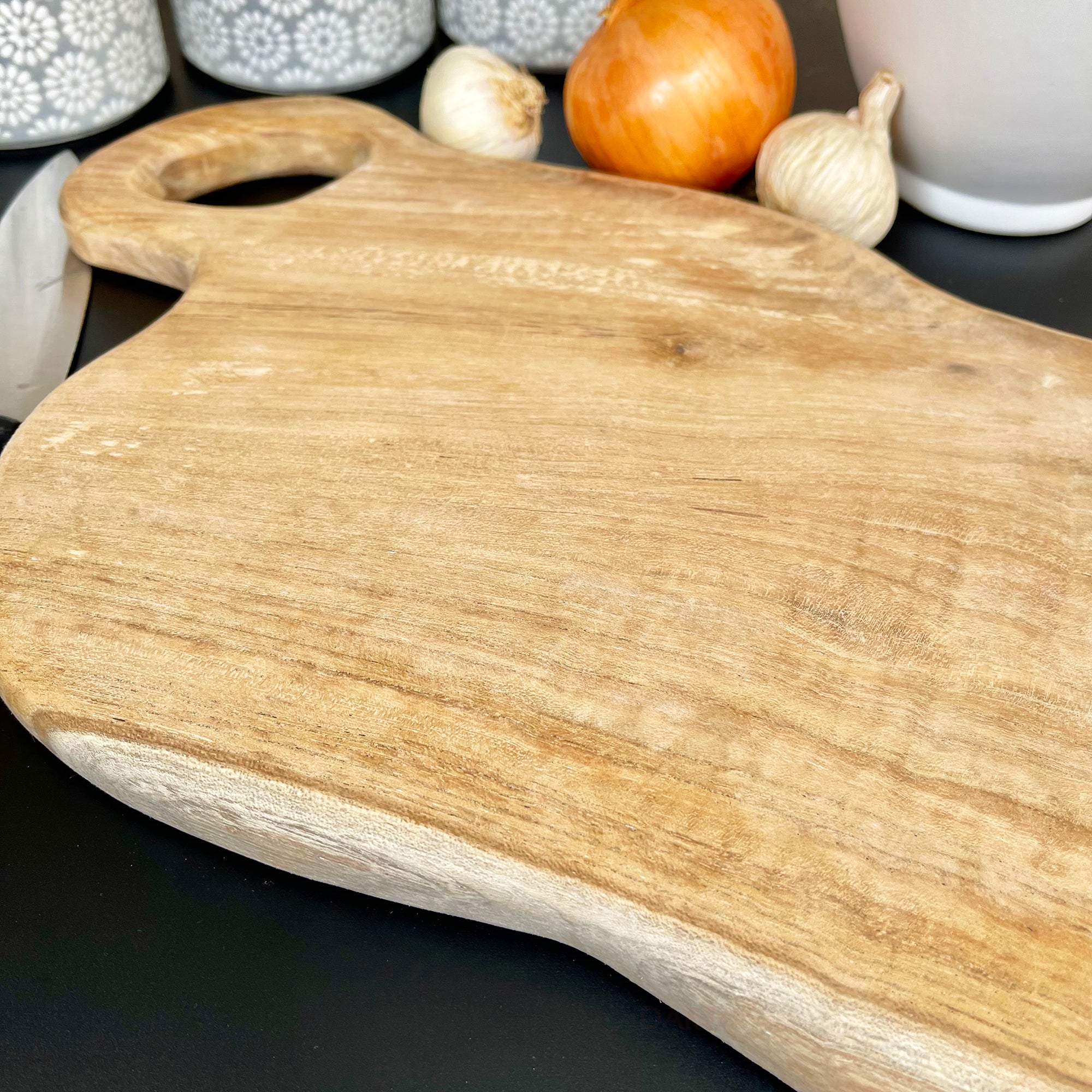 Teak Chopping Board With Handle