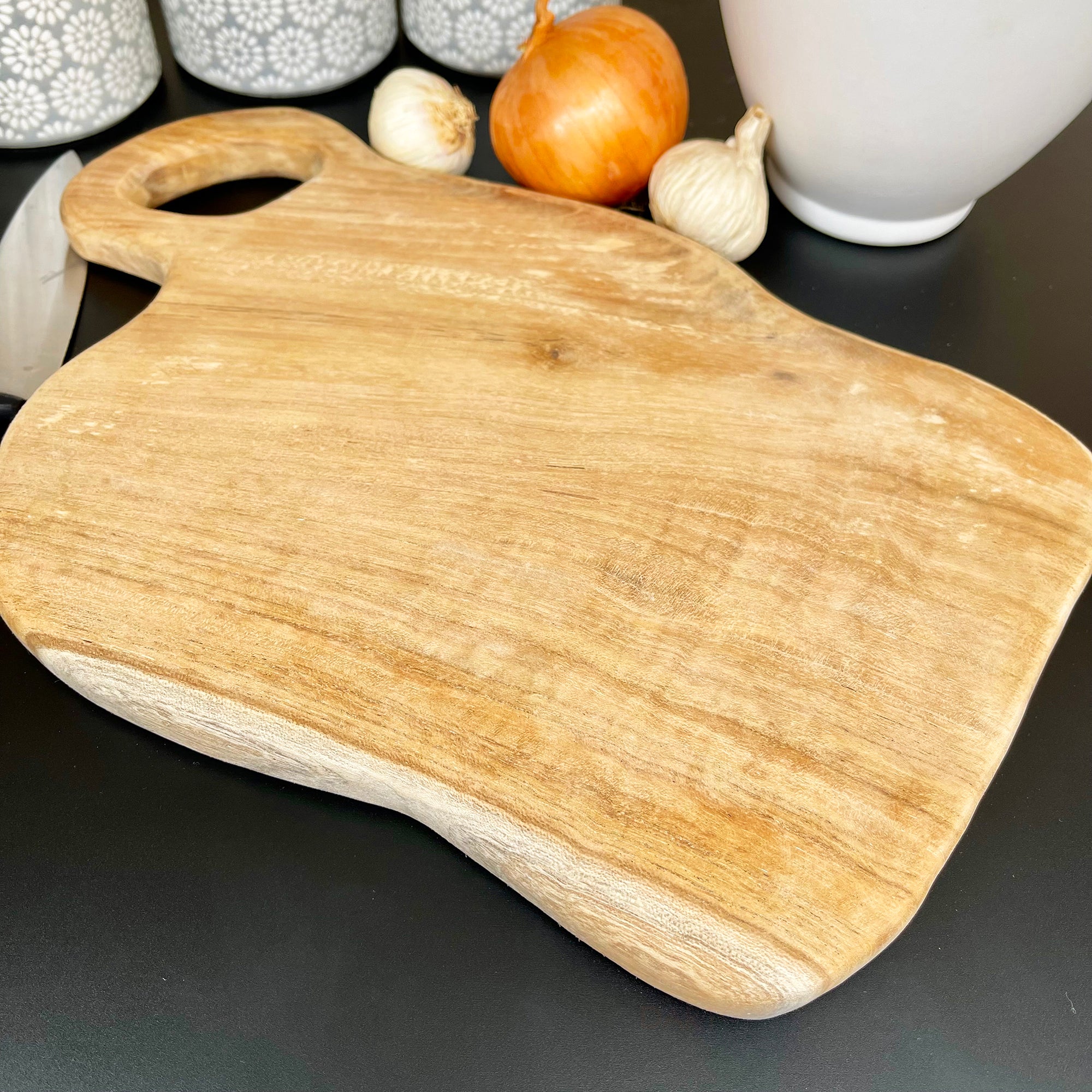 Teak Chopping Board With Handle