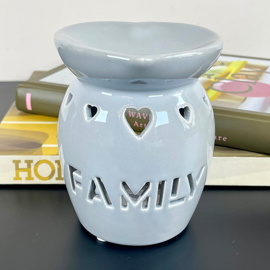 Family Stensil Grauer Wachsschmelzbrenner