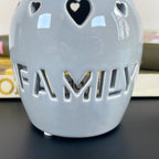 Family Stensil Grauer Wachsschmelzbrenner