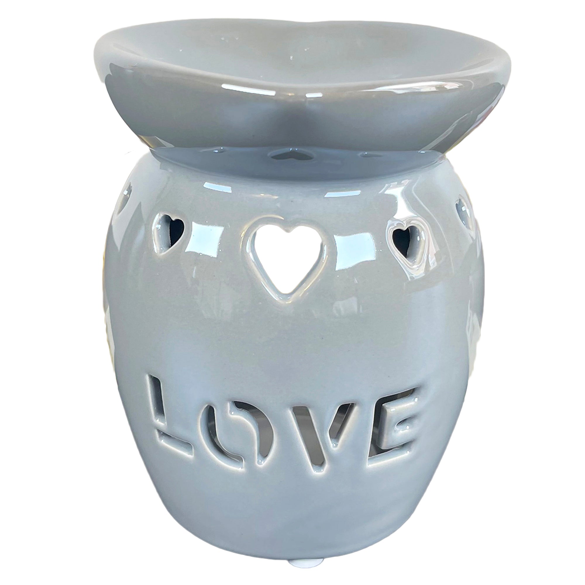 Love Stensil Grauer Wachsschmelzbrenner