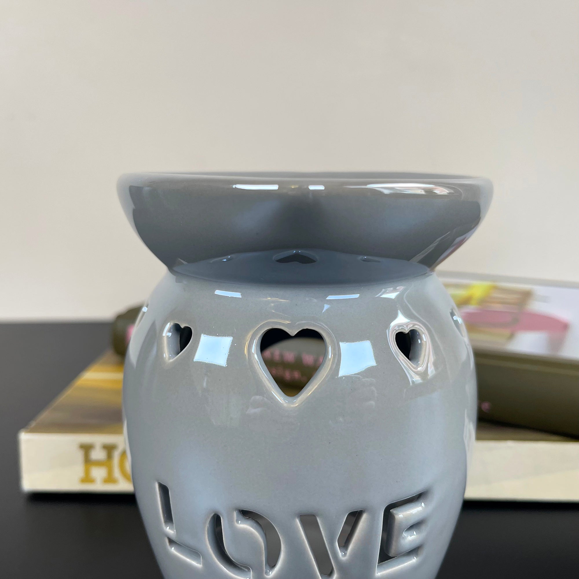 Love Stensil Grauer Wachsschmelzbrenner