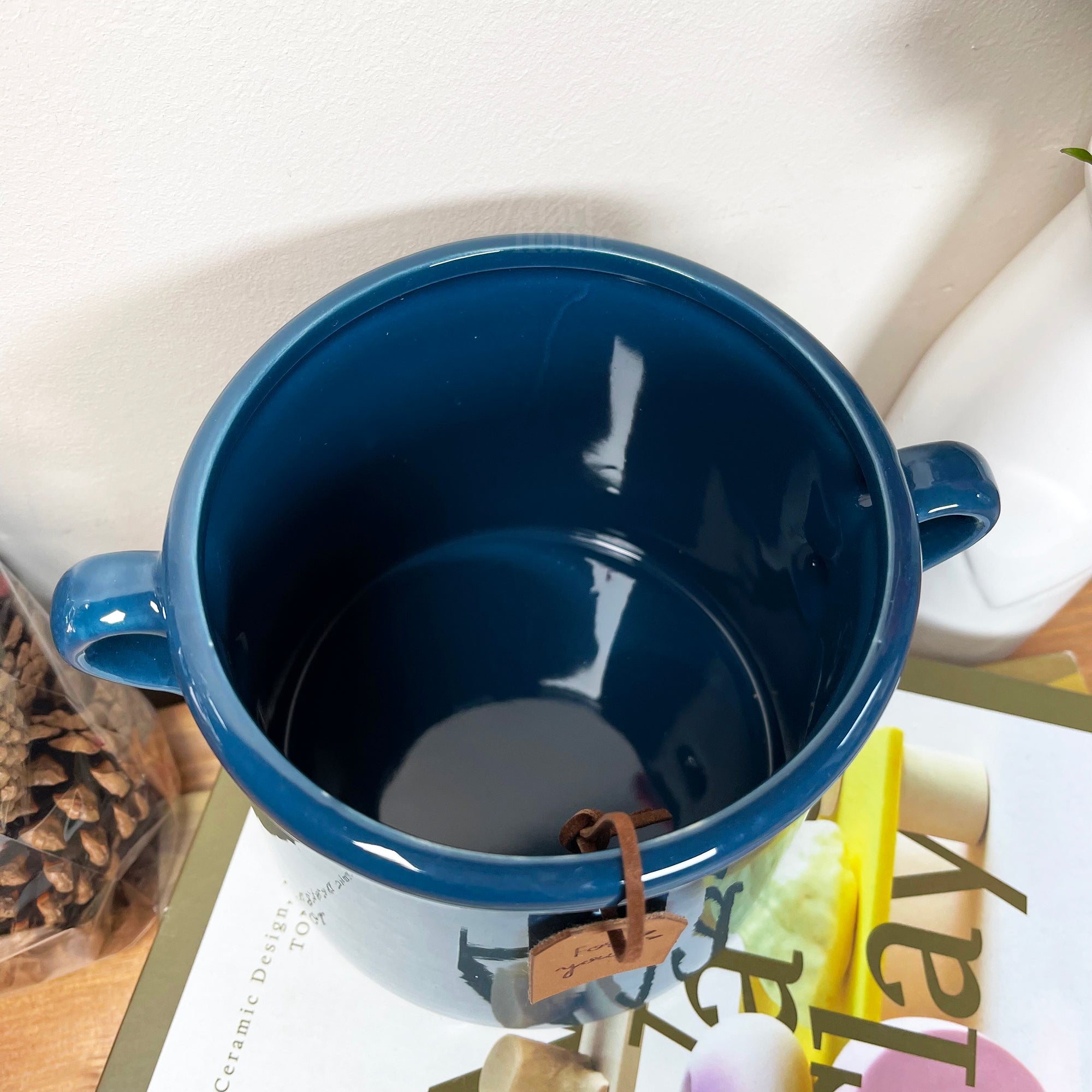 Synergy Blauer Urnentopf