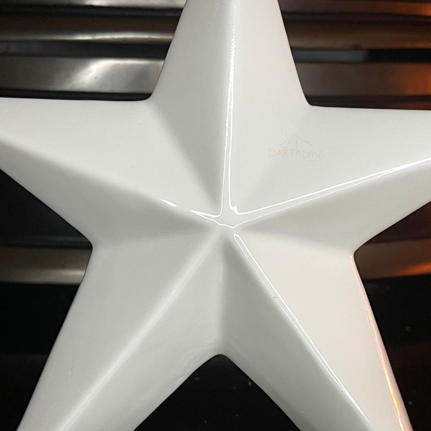 Ceramic Christmas Star Ornament Set