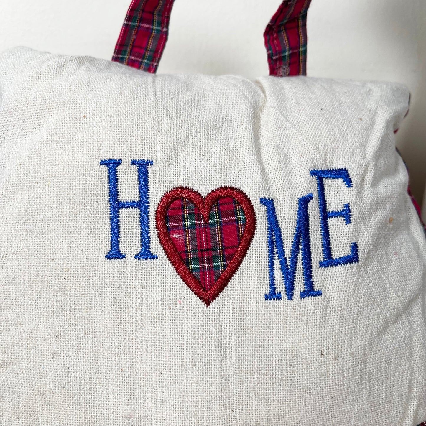 Tartan Red Home Doorstop