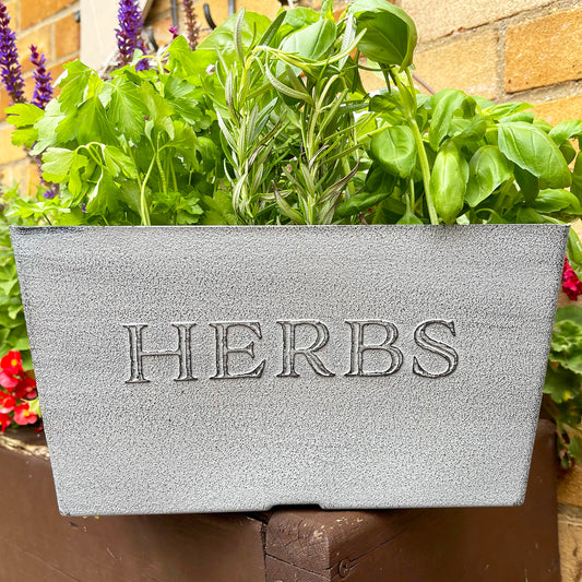 Herbs Window Box