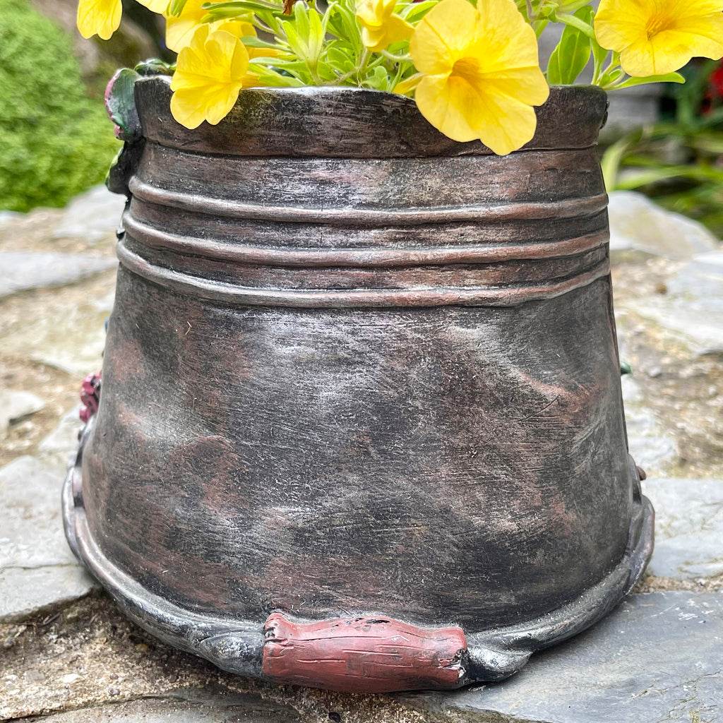 Bunter Feenhaus-Übertopf C