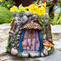 Colourful Fairy House Planter D