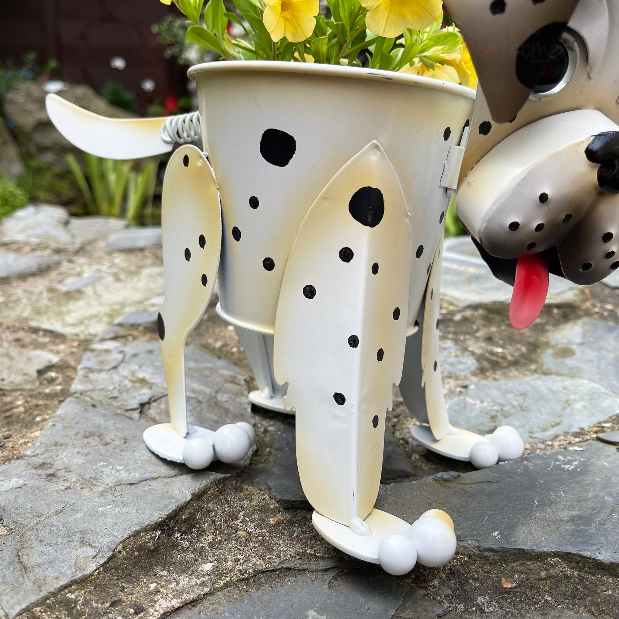 Nodding Dalmation Dog Planter