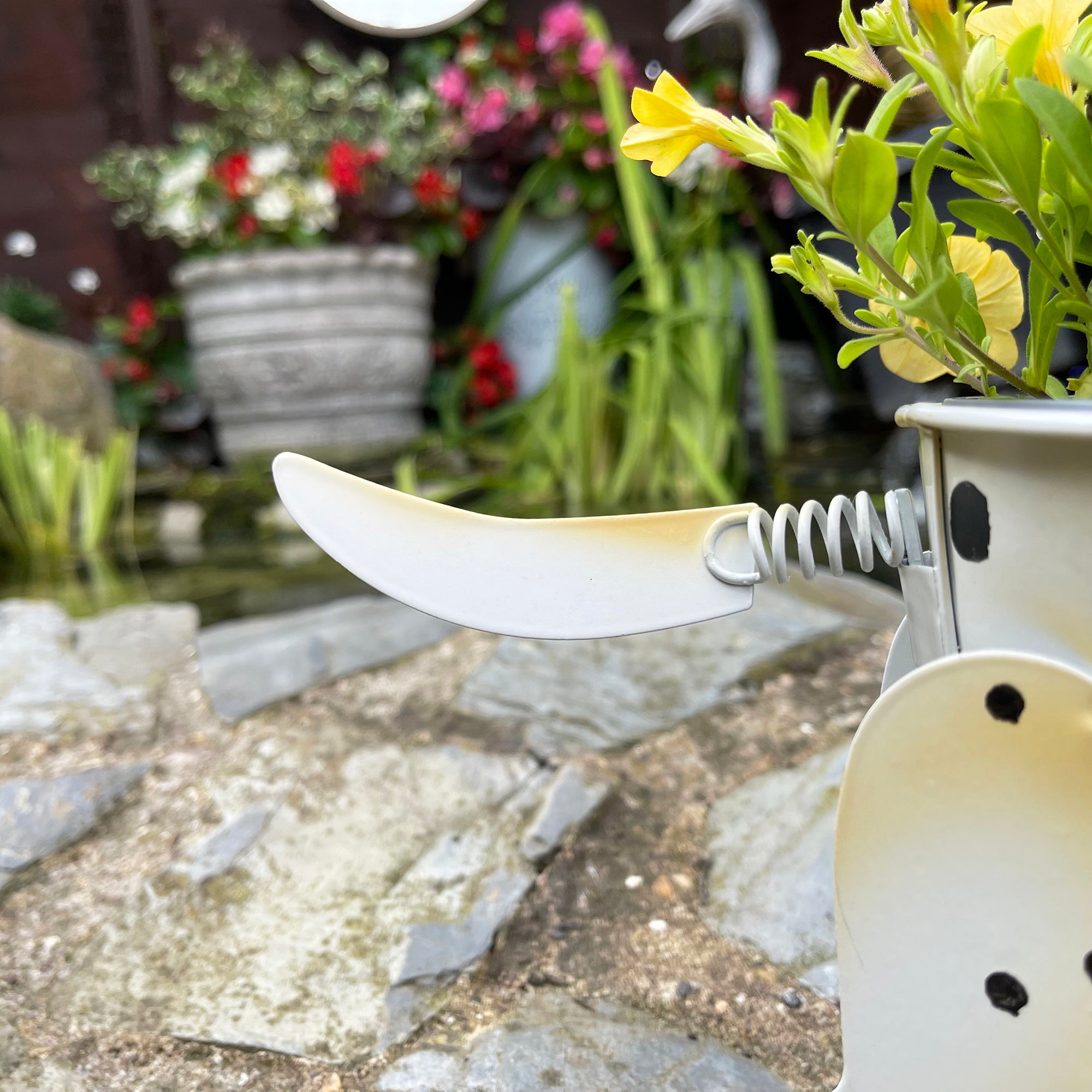 Nodding Dalmation Dog Planter
