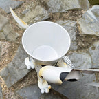 Nodding Dalmation Dog Planter