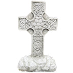 Stone Celtic Cross Block Statue