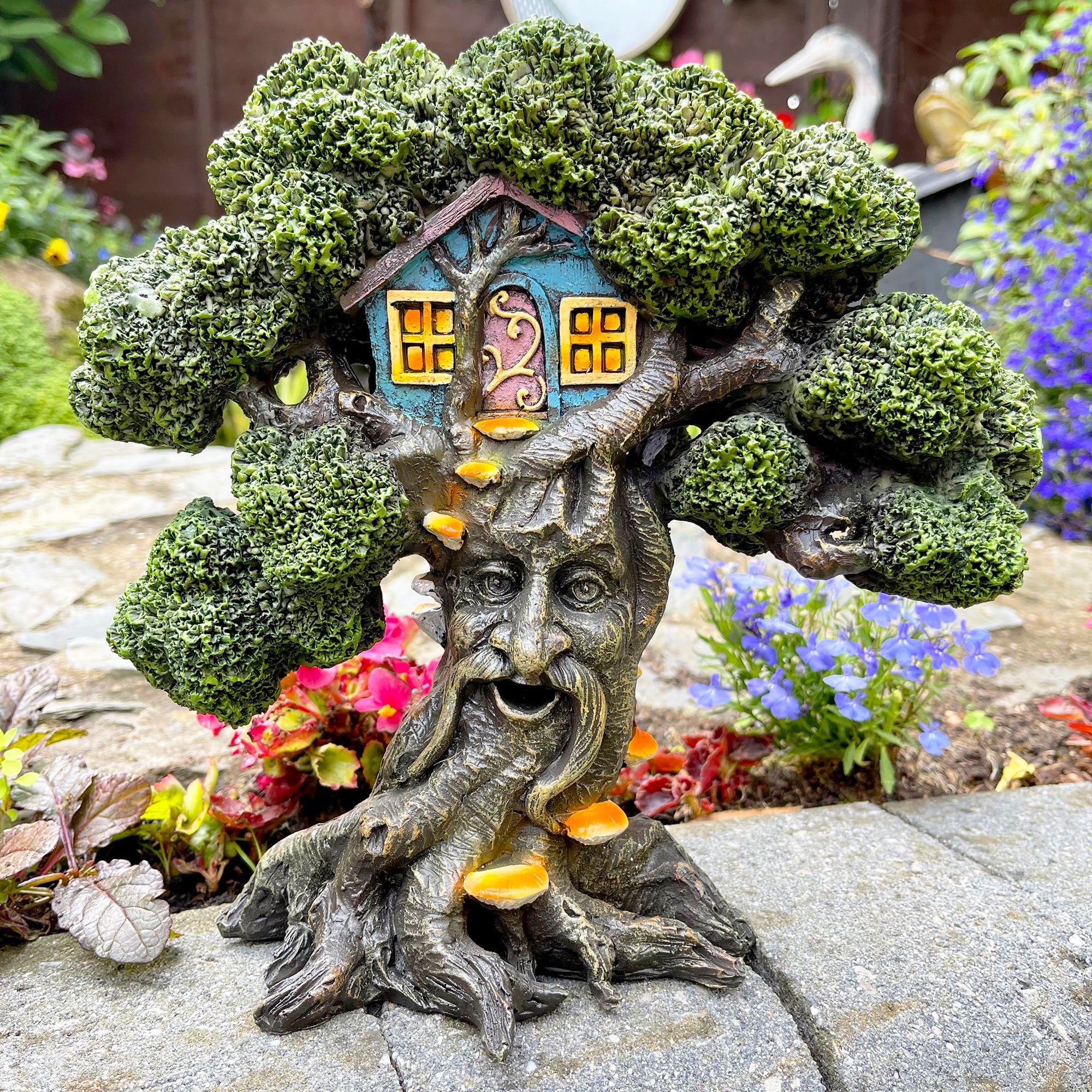 Resin Fairy Treehouse Ornament