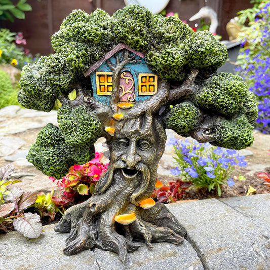 Resin Fairy Treehouse Ornament
