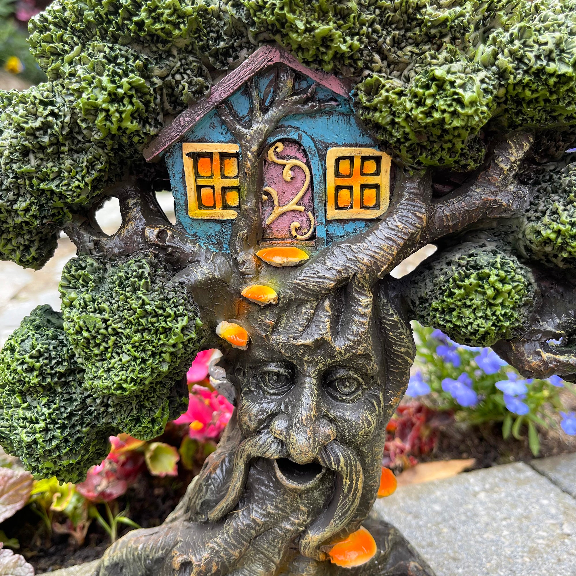 Resin Fairy Treehouse Ornament