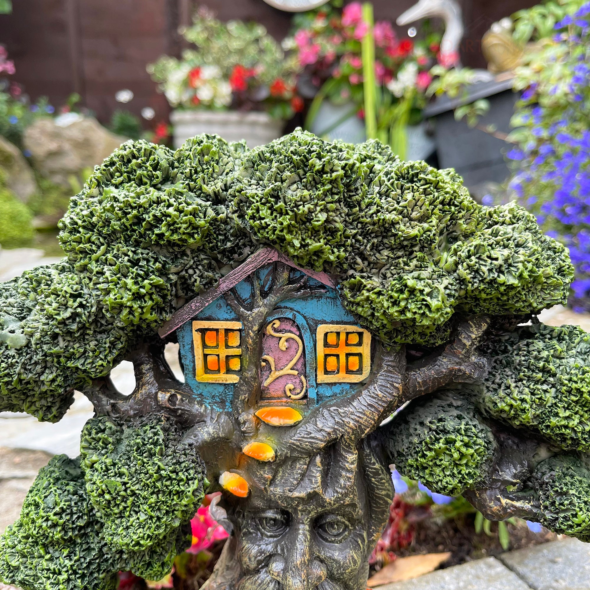 Resin Fairy Treehouse Ornament