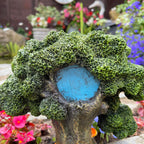 Resin Fairy Treehouse Ornament