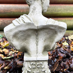 Athena-Büste aus Stein, Gartenstatue