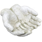 Stone Hand Of Hope Bird Feeder