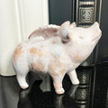 Pink Flying Angel Pig Ornament