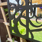 Fairy In Window Silhouette Garden Mirror