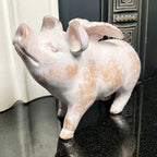 Pink Flying Angel Pig Ornament