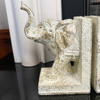 Set Of 2 Indian Elephant Bookends