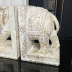 Set Of 2 Indian Elephant Bookends