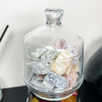 Stackable 3 Tier Glass Sweets Dishes