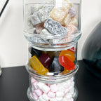 Stackable 3 Tier Glass Sweets Dishes
