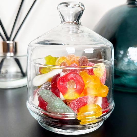 Glass Sweets Dish With Lid