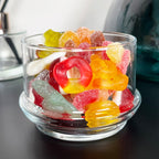 Glass Sweets Dish With Lid