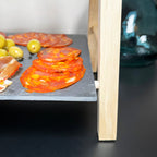 2 Tier Slate Serving Platter