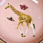 Round Pink Giraffe Trinket Dish