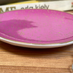 Pink & Speckled Gold Trinket Dish