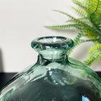 Recycled Glass Clear Bubble Vase