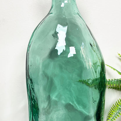 Recycled Glass Tall Bottle Vase