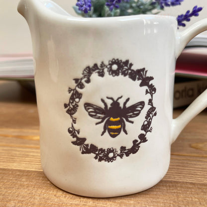 Honey Bee Ceramic Creamer Jug