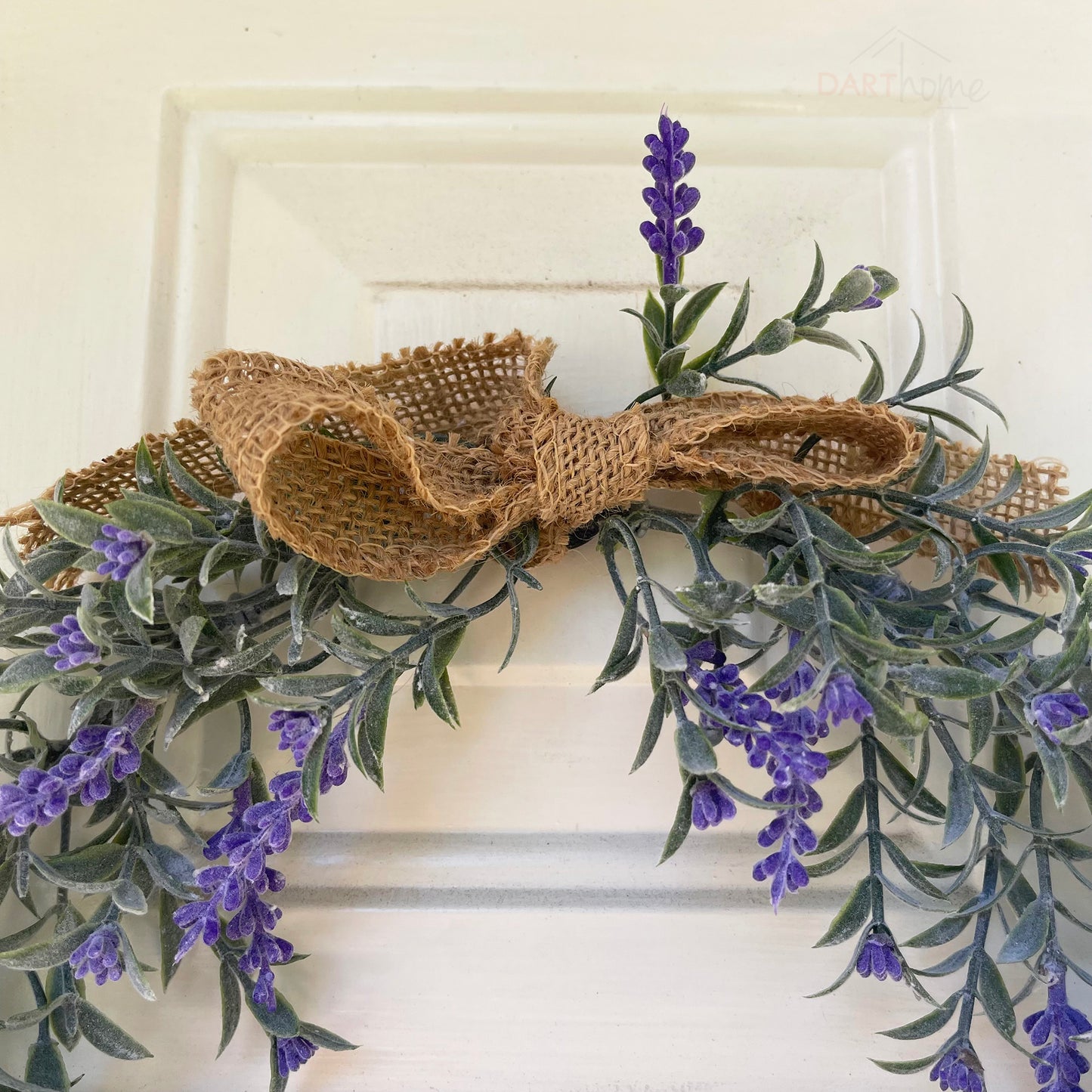 Artificial Lavender Wreath